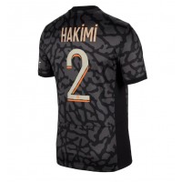 Camiseta Paris Saint-Germain Achraf Hakimi #2 Tercera Equipación 2023-24 manga corta